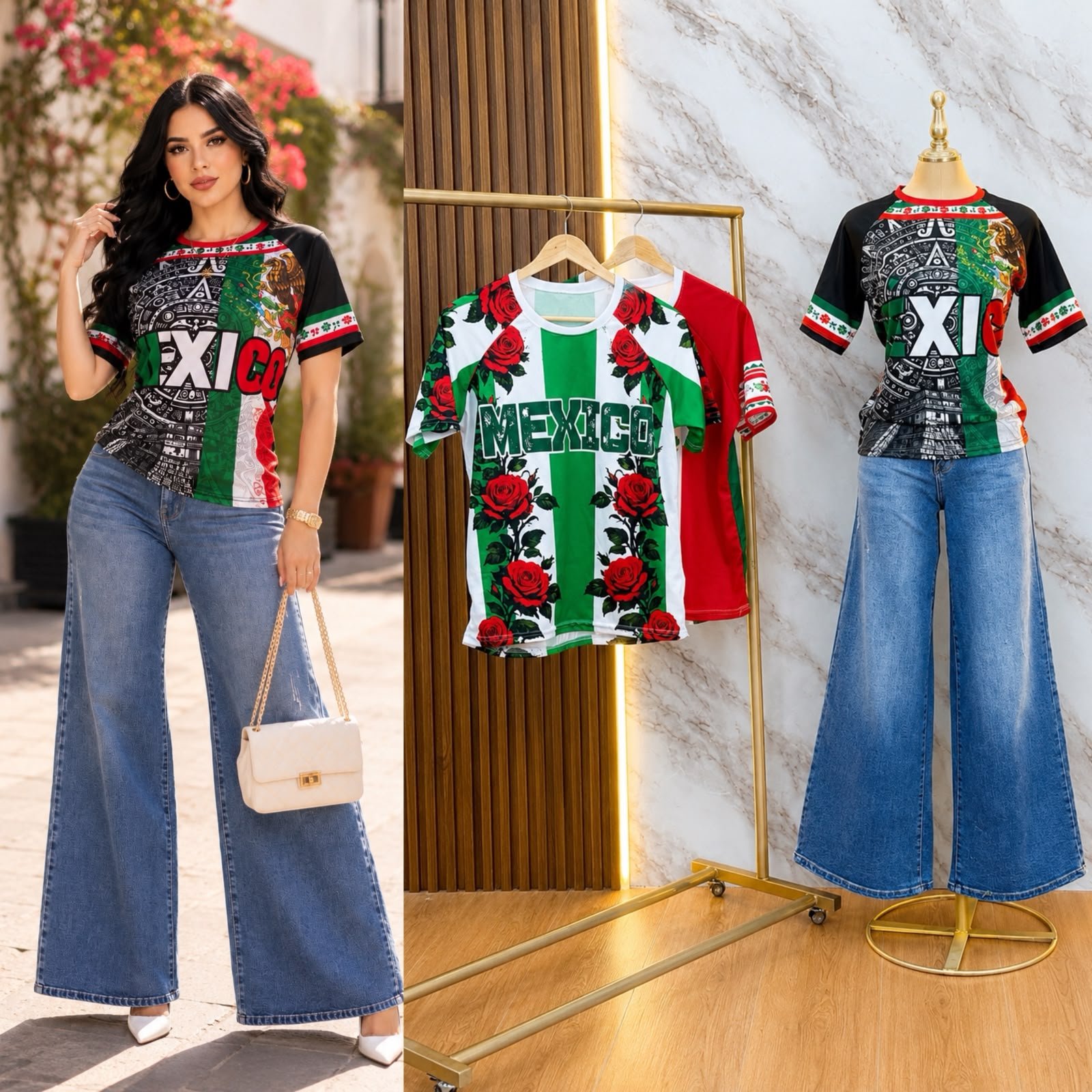 BLUSA SUBLIMADO MEXICO
