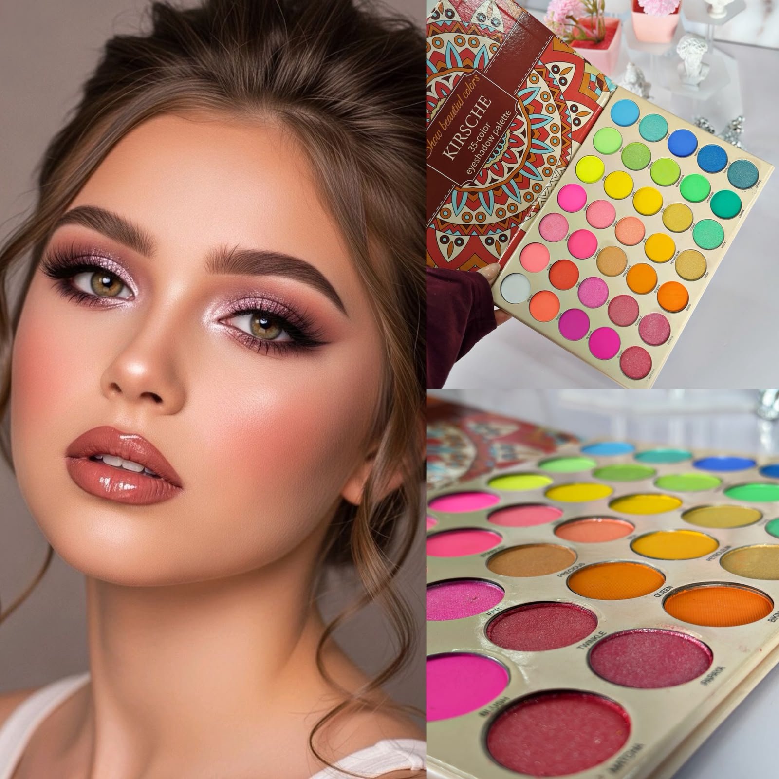 PALETA DE SOMBRAS CON 35 TONOS