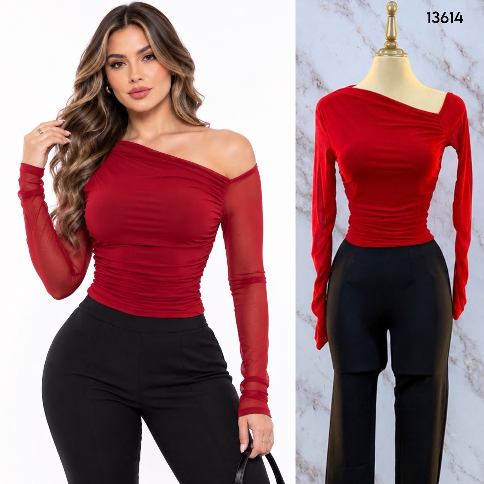 BLUSA HOMBRO DESCUBIERTO 3614 - Image 2