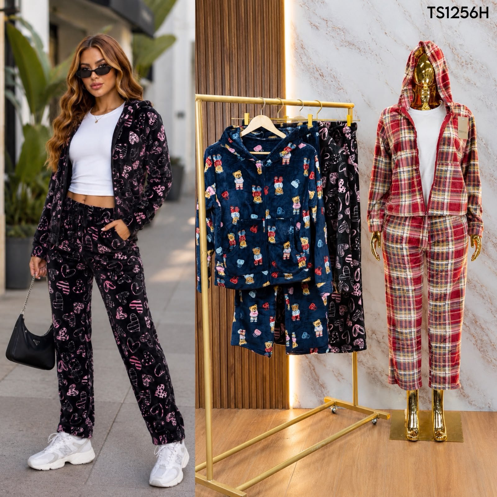 PIJAMA DE TERCIOPELO 1256