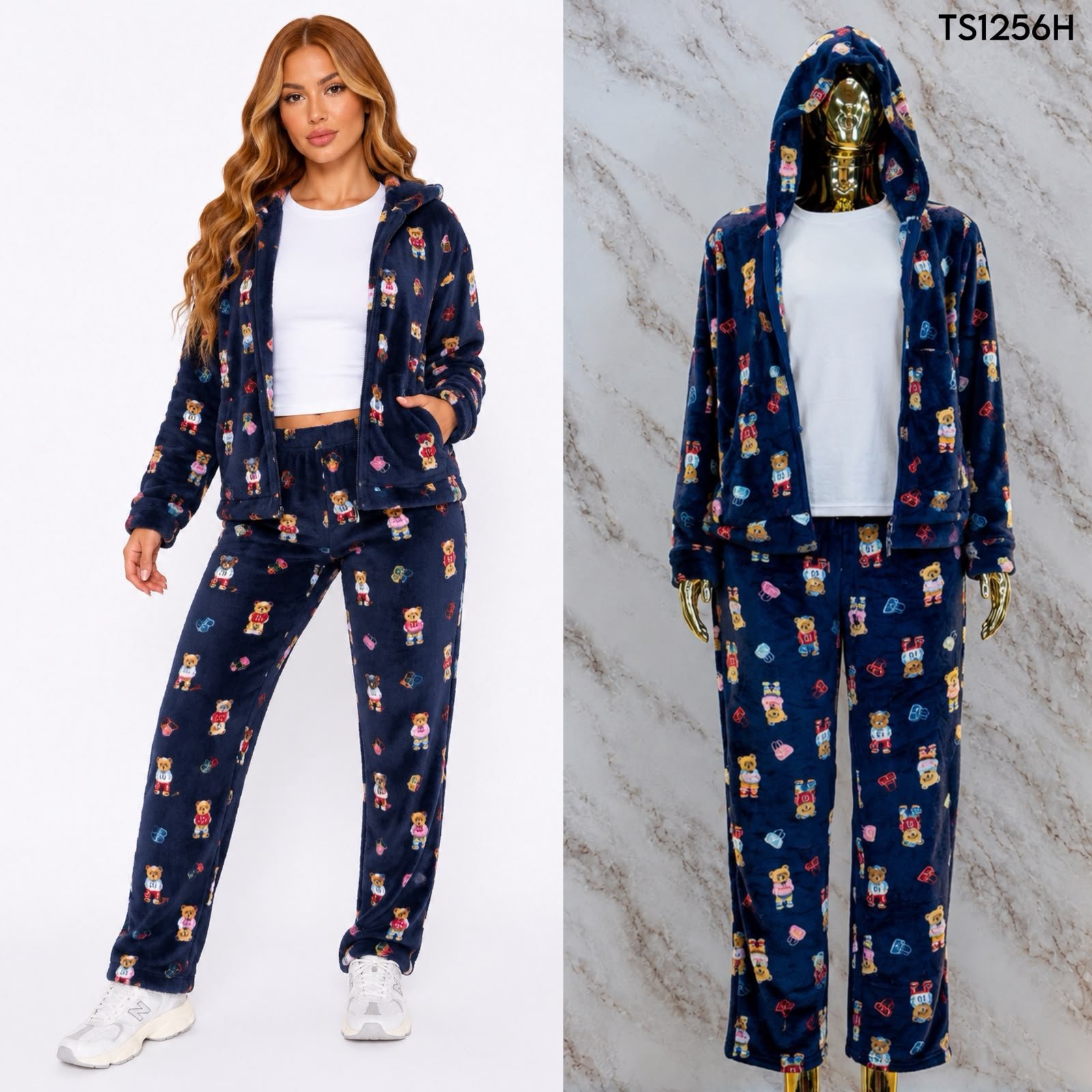 PIJAMA DE TERCIOPELO 1256 - Image 3