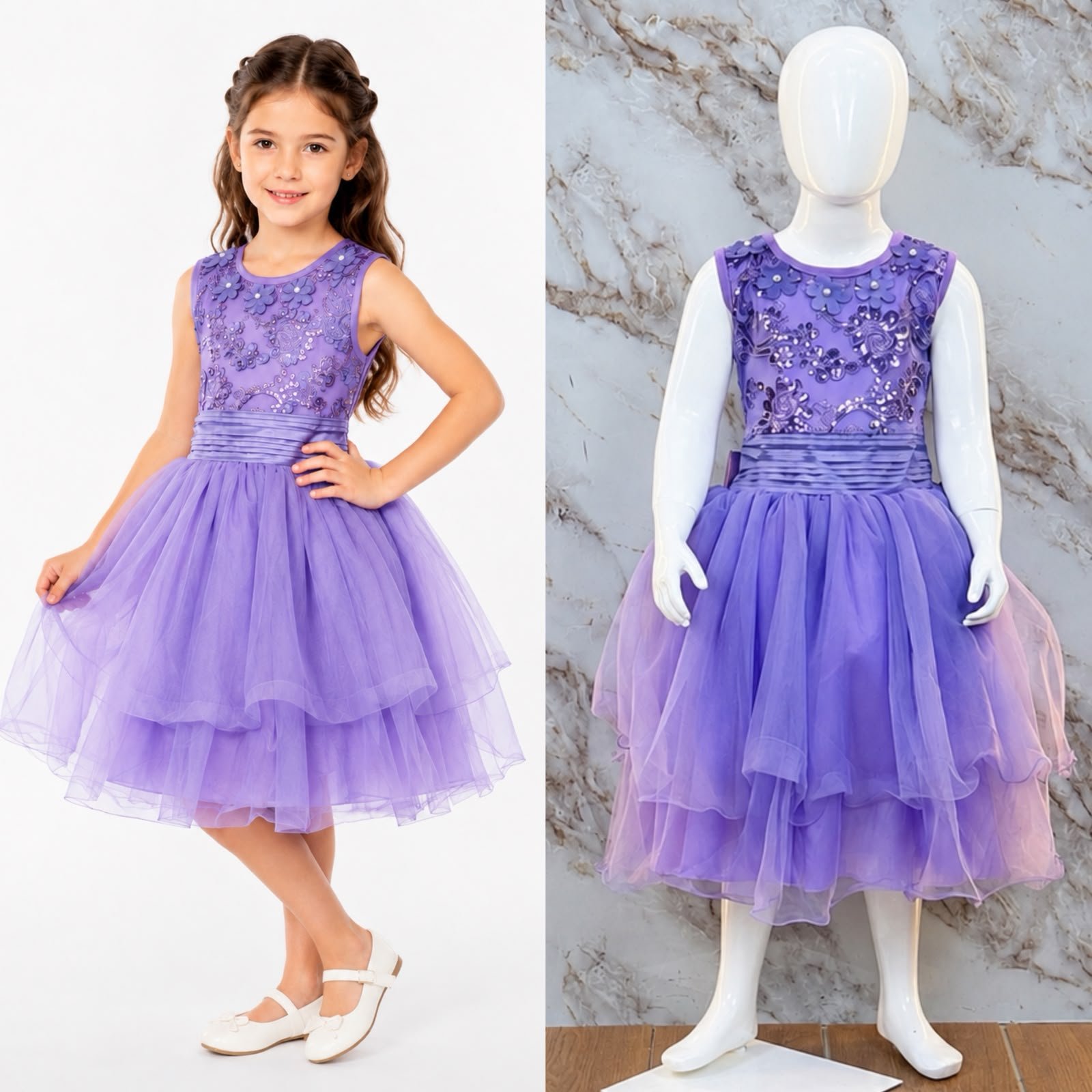 VESTIDO DE FIESTA NIÑA - Image 5