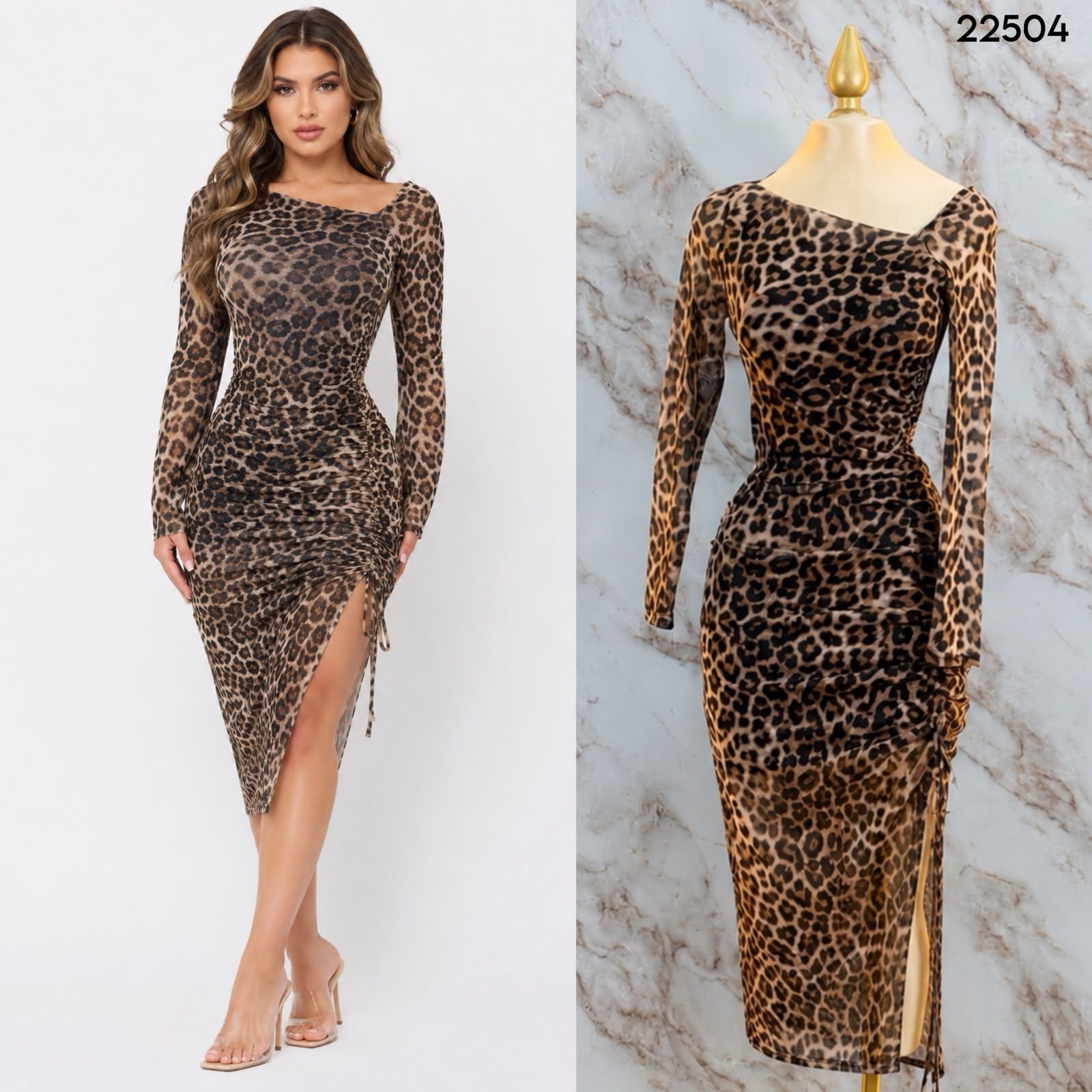VESTIDO ANIMAL PRINT 2504 - Image 2
