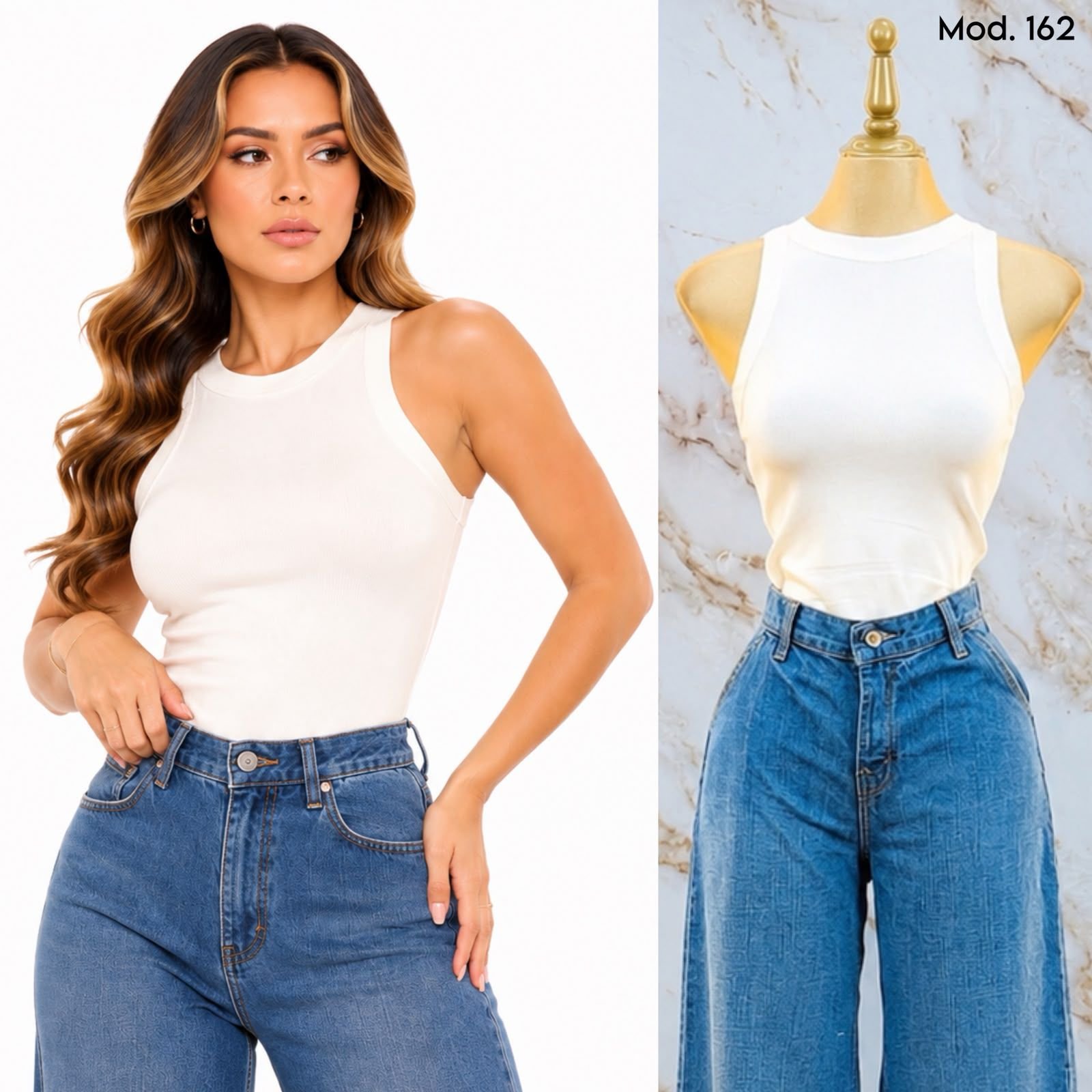 BLUSA LIGERA CELLO HALTER 162 - Image 4