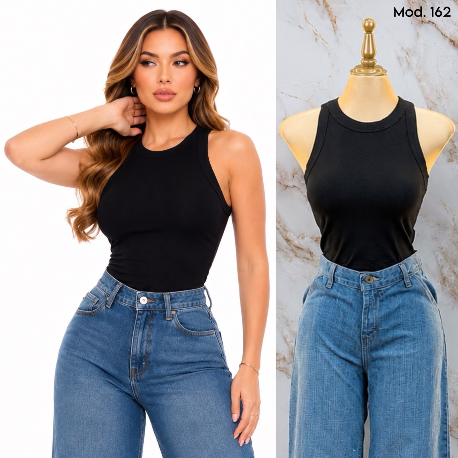 BLUSA LIGERA CELLO HALTER 162 - Image 5