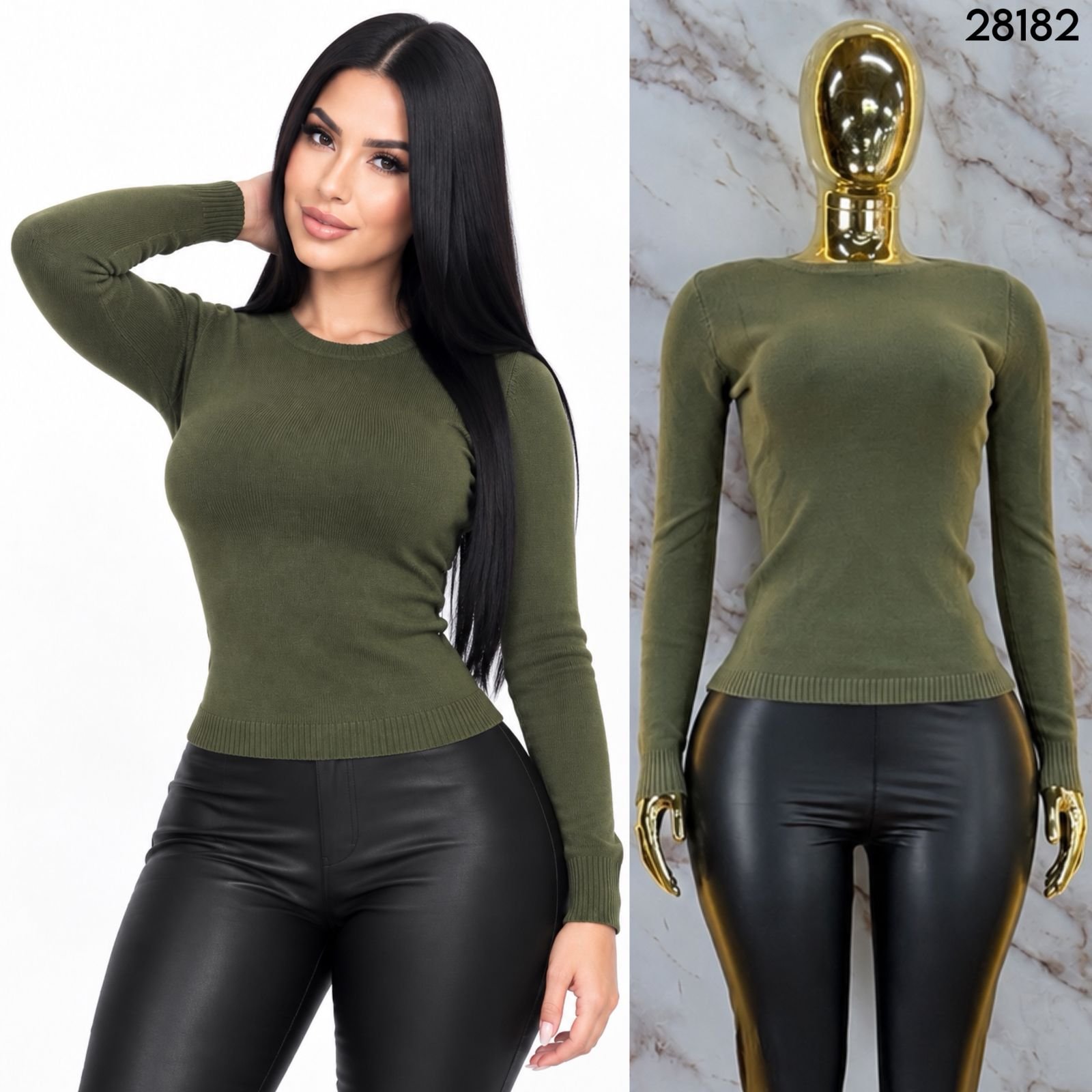 BLUSA BASICA DE TEJIDO 8182 - Image 6