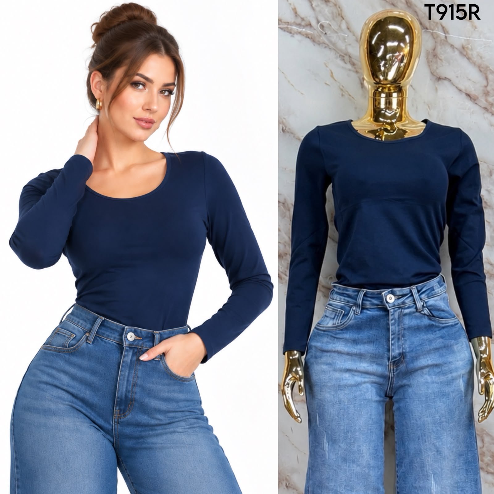 BLUSA TERMICA PARA DAMA 915R - Image 2