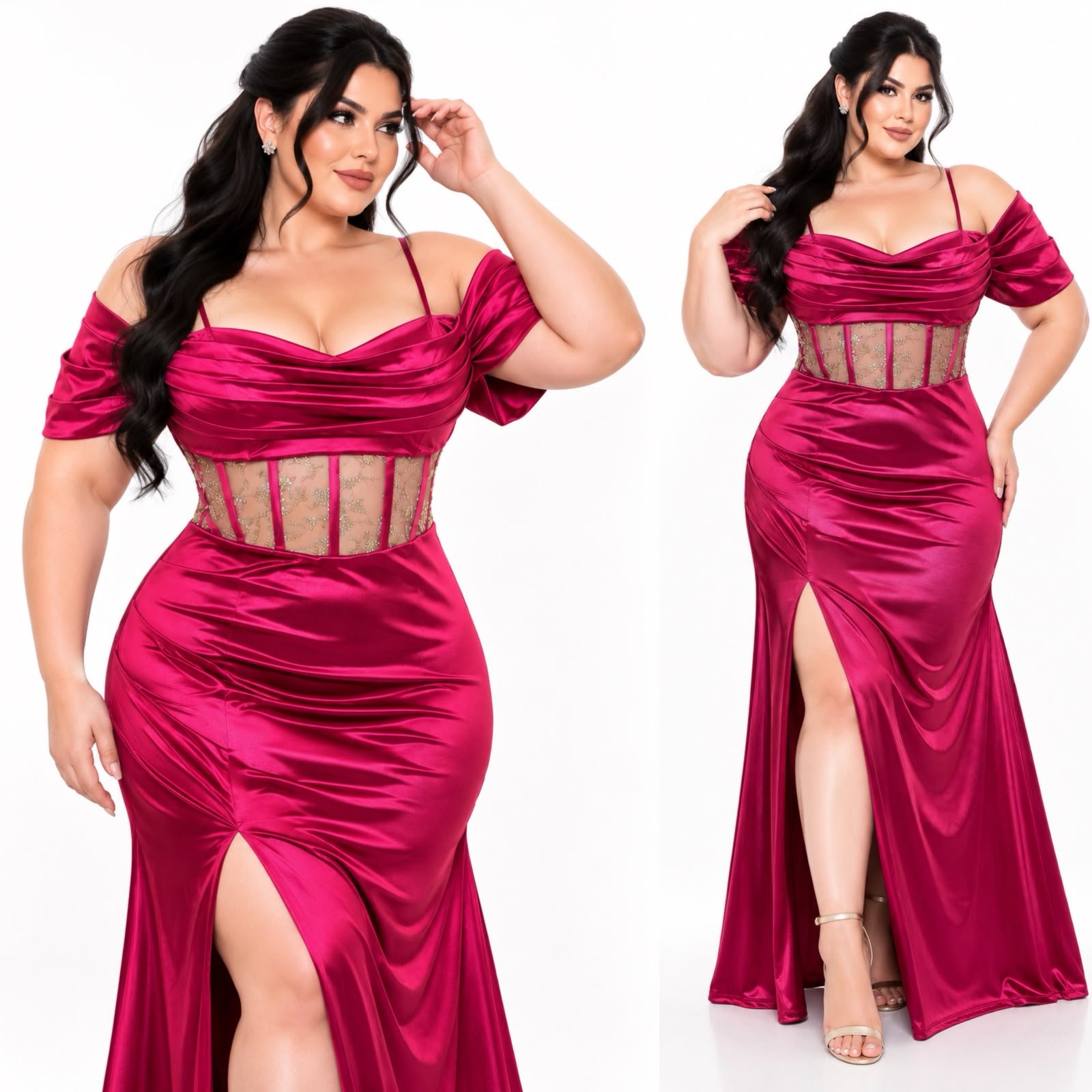VESTIDO DE FIESTA CURVY ANTONELLA - Image 3