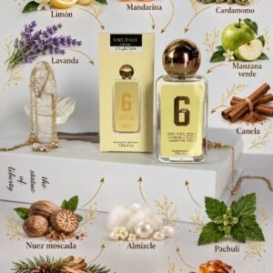 MINI PERFUME DAMA 6 AM YELLOW