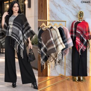 PONCHO DE TEJIDO 4413