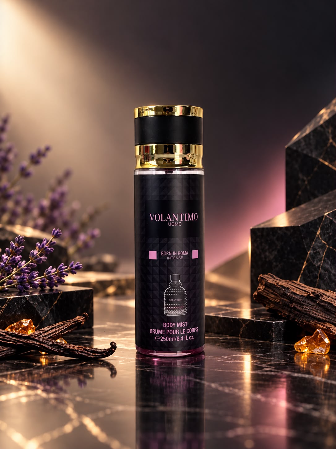 LOCION ARABE CABALLERO VALENTIN BLACK