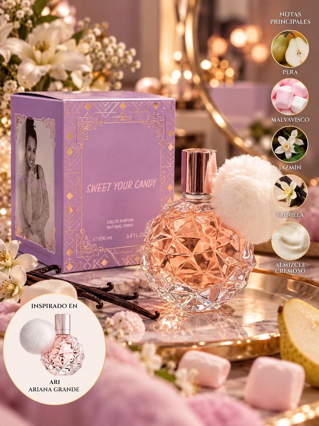 COLLECTION INSPIRACION SWEET LIKE CANDY LILA ARI G - Imagen 2